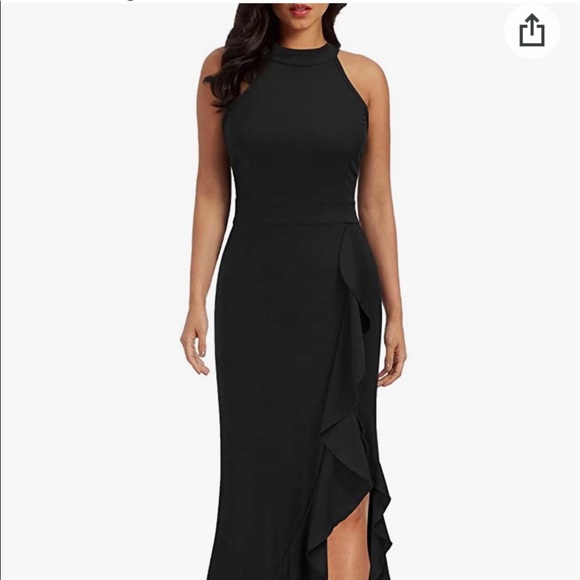 Elegant black dress NWT. Size small. Woosea brand. - Picture 1 of 3